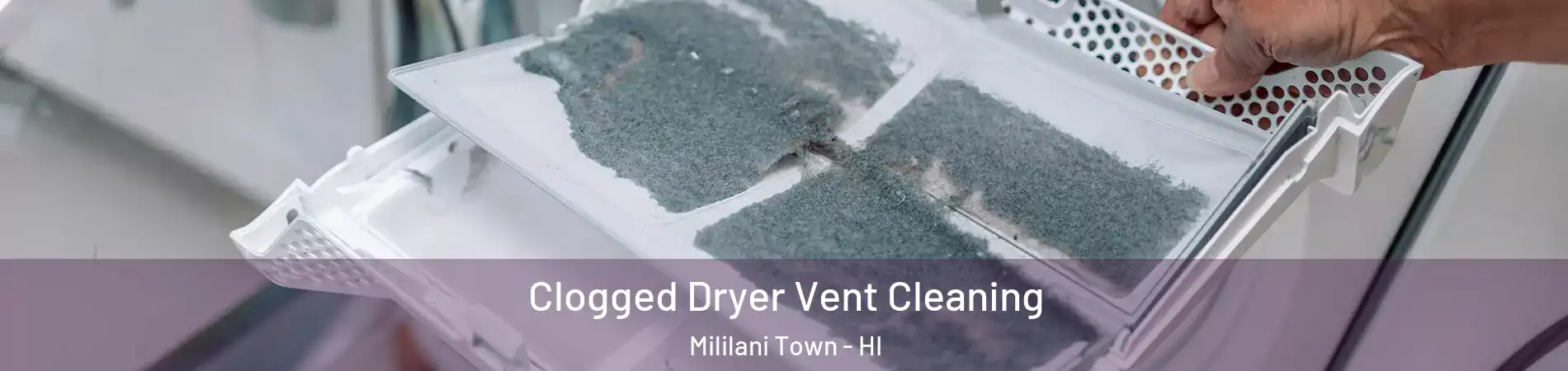  Clogged Dryer Vent Cleaning Mililani Town - HI