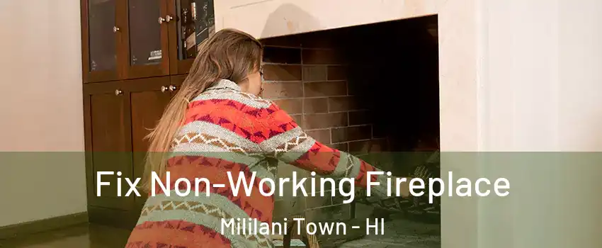  Fix Non-Working Fireplace Mililani Town - HI