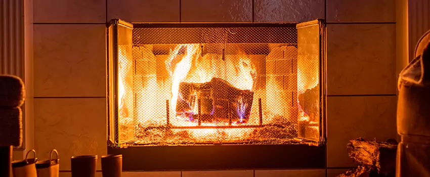 Mendota Hearth Landscape Fireplace Installation in Mililani Town, Hawaii