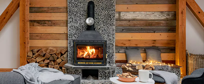 Thelin Hearth Products Direct Vent Gas Stove Fireplace Inspection in Mililani Town, Hawaii